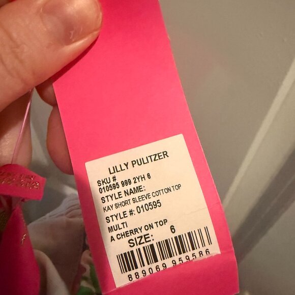 Lily Pultizer Floral Top - Picture 3 of 3